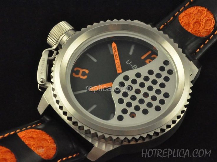 U-Boat 50MM Eclipse Chronograph Replica Watch #6