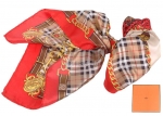 Hermes Carre 70 In Vintage Silk Scarf #30