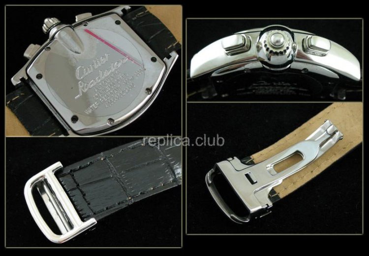 Cartier Roadster Calendario Watch Replica #4