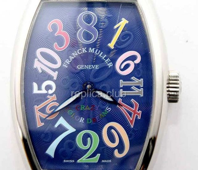 Franck Muller Crazy Color Dreams Replica Watch #4