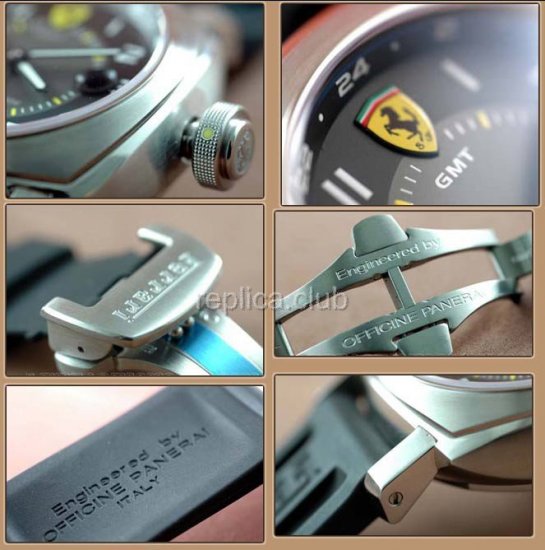 Ferrari Scuderia GMT Swiss Replica Watch