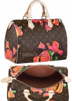 Louis Vuitton Stephen Sprouse Monogram Canvas Roses Speed Handtasche M48610 Replica