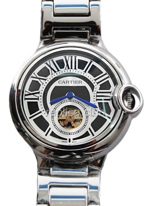 Cartier Ballon Bleu de Cartier Tourbillon Replik-Uhr #3