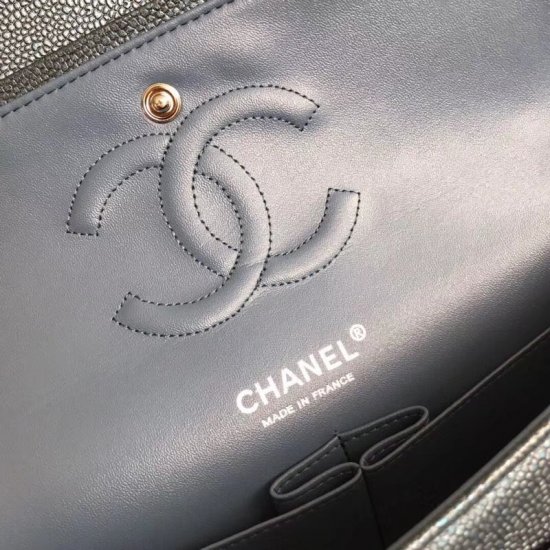 Chanel Classic Double Flap Bag – Caviar & Medium & Blue