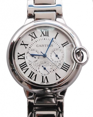 Balão Bleu de Cartier Cartier Datograph Replica Watch, tamanho grande #2