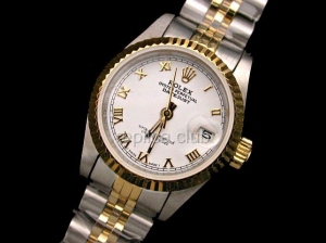 Rolex Oyster Perpetual Datejust Damenuhr Swiss Replica #5