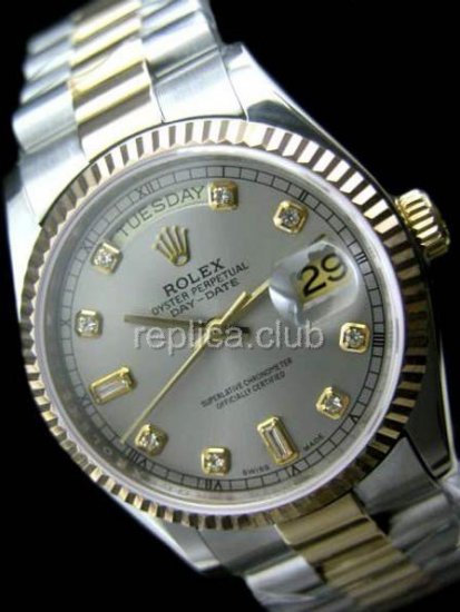 Rolex Oyster Perpetual Day-Date Swiss Replica Watch #12