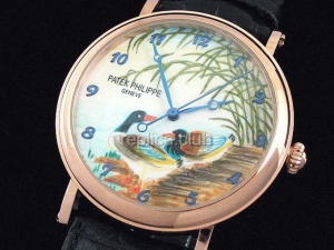 Patek Philippe Calatrava Art Replica Watch #5