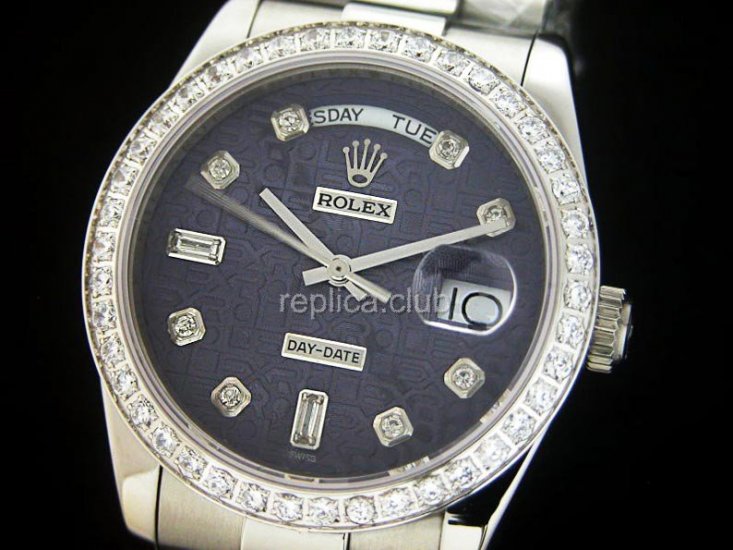 Rolex Anniversary Day-Date Swiss Replica Watch #2