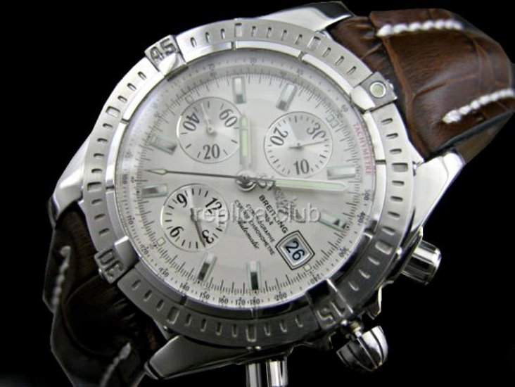 Breitling Chronomat Evolution Chronograph Swiss Swiss Replica Watch #1