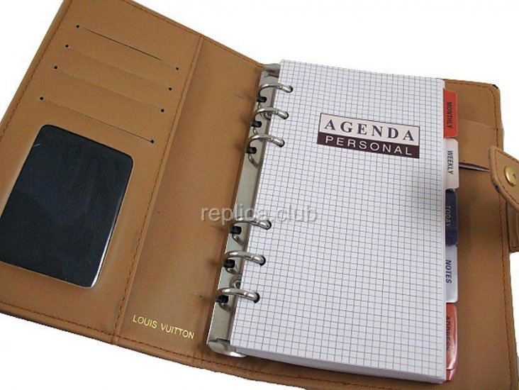 Louis Vuitton Agenda (Diary) With Pen Replica #3