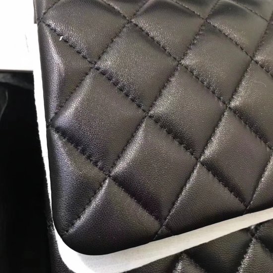 Chanel Classic Double Flap Bag – Smooth & Medium & Black