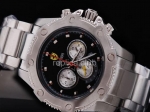 Replica Ferrari Watch Panerai Quartz Movement Black Dial and SSband Strap - BWS0381