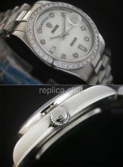 Rolex Anniversary Day-Date Swiss Replica Watch #1