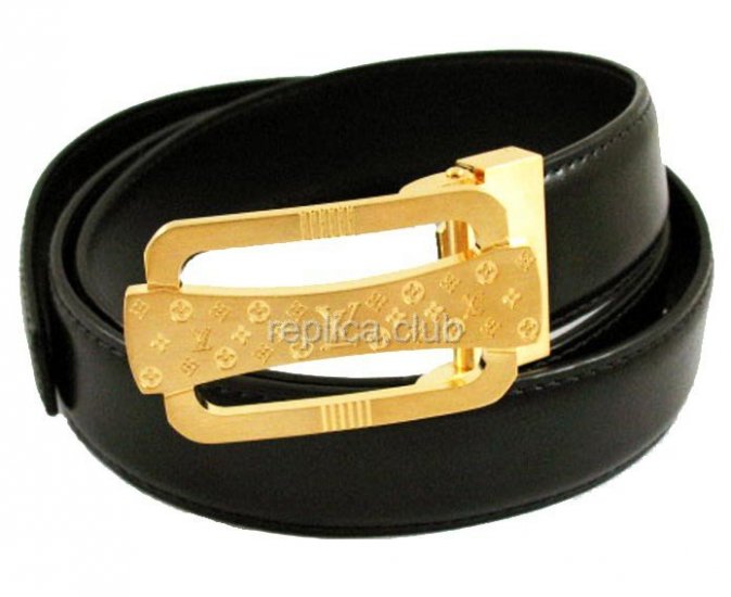 Louis Vuitton Leather Belt Replica