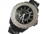 Chanel J12 Diamonds, Real Ceramic Case And Braclet #2