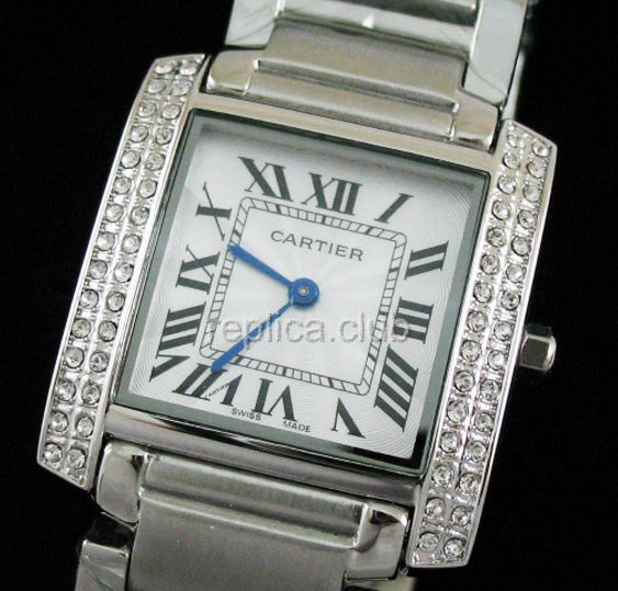 Cartier Tank Francaise Jewellery Replica Watch #4