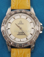 Omega De Ville Co-Axial Diamantes replicas relojes #8
