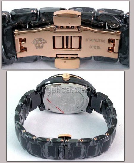 Versace DV Una Real reloj de cerámica Replica Watch #1