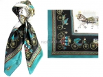 Hermes pañuelo de seda pequeñas #14