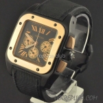 Cartier Santos 100 Reloj Replica #3