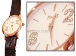 Rectángulo Piaget Joyería para mujer ultrafinos Replica Watch #2