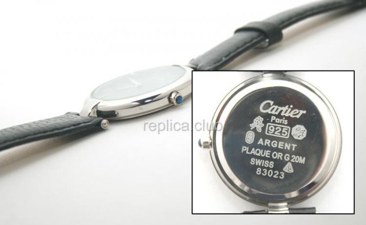 Cartier Must de Cartier Replica reloj de cuarzo #2