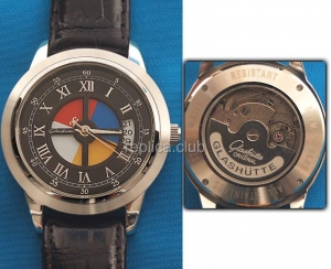 Glashutte Fecha original replicas relojes #2