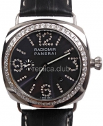 Officine Panerai Radiomir Diamantes Limitada Reloj Replica Edición #1