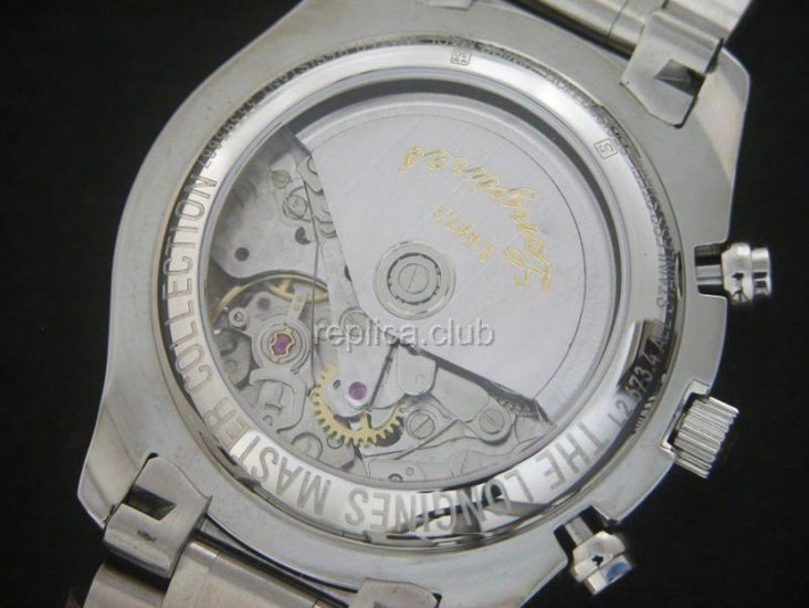 Longines Master Colección Moonphase cronógrafo Replicas relojes suizos