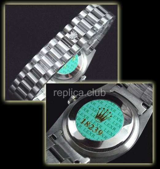 Señoras Rolex Oyster Perpetual Datejust réplica reloj suizo #9