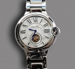 Cartier globo Bleu de Cartier reloj Tourbillon réplica #1