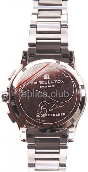 Maurice Lacroix Miros cronógrafo suizo Roger Federer, replicas relojes