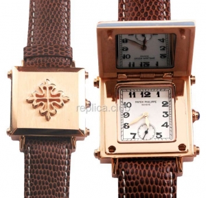 Patek Philippe de apertura frontal Cubierta replicas relojes #5