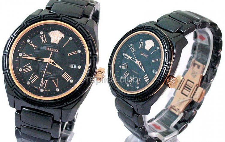 Versace DV Una Real reloj de cerámica Replica Watch #1