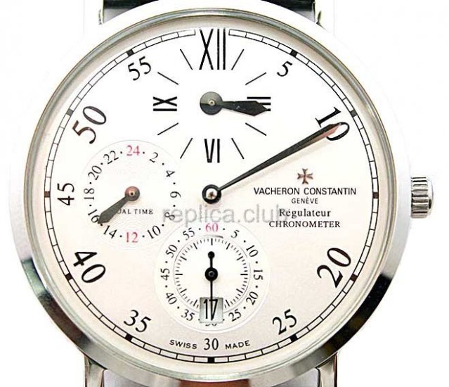 Vacheron Constantin Malte Manuel hora doble bobinado replicas relojes #2