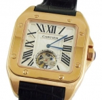Cartier Santos 100 replicas relojes Tourbillon #2