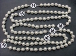 Replica Chanel blanco collar de perlas #6