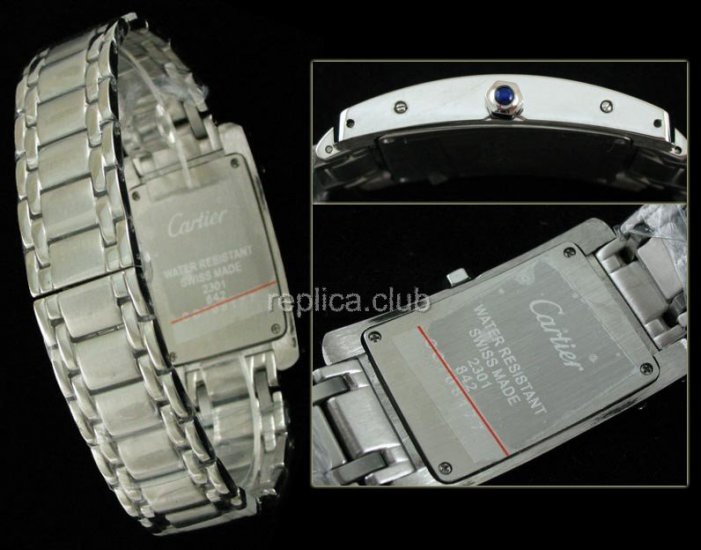 Tanque de Cartier Joyería Americaine Replica Watch