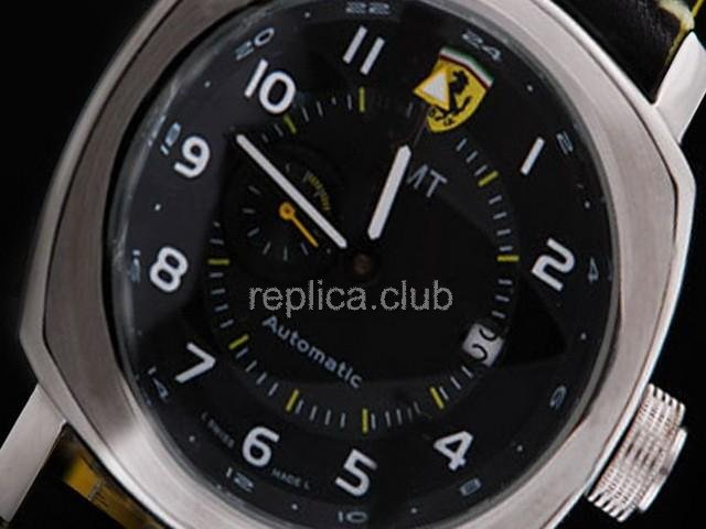 Replica Ferrari reloj Panerai Power Reserve Aoutmatic Movimiento Negro Dial - BWS0375