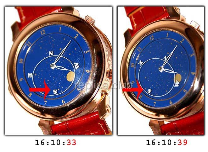 Patek Philippe Luna Cielo Gran Complicación replicas relojes #4