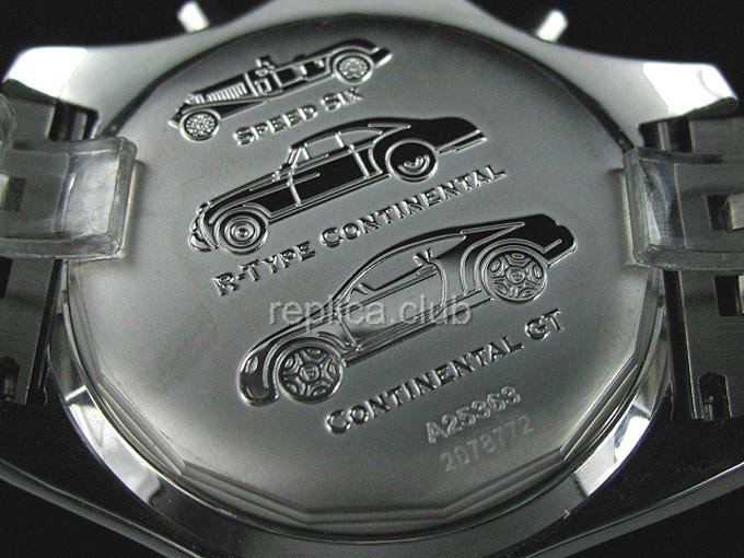 Cronógrafo Breitling Bentley Motors T Replicas relojes suizos