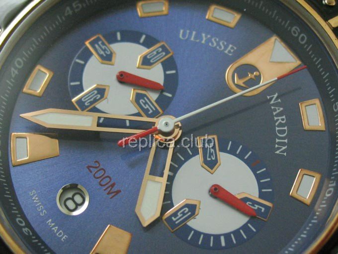 Ulysse Nardin Maxi Cronógrafo Marina replicas relojes #4