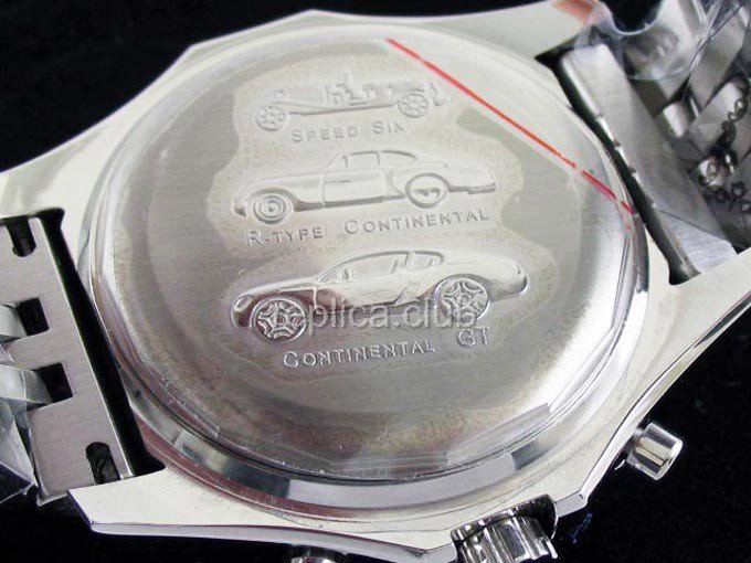 Breitling Edición Especial Para Bently Motors reloj cronógrafo T Replica #3