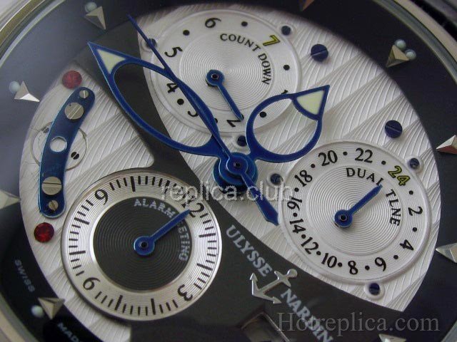 Ulysse Nardin Sonata Catedral de hora doble replicas relojes #1