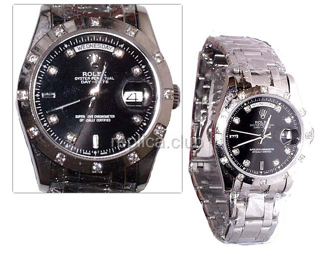 Fecha Rolex Day Watch Replica #9
