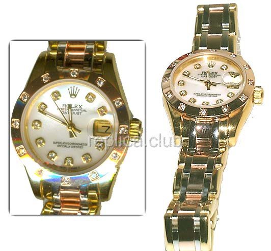 Datejust Rolex Replica reloj para mujer #13