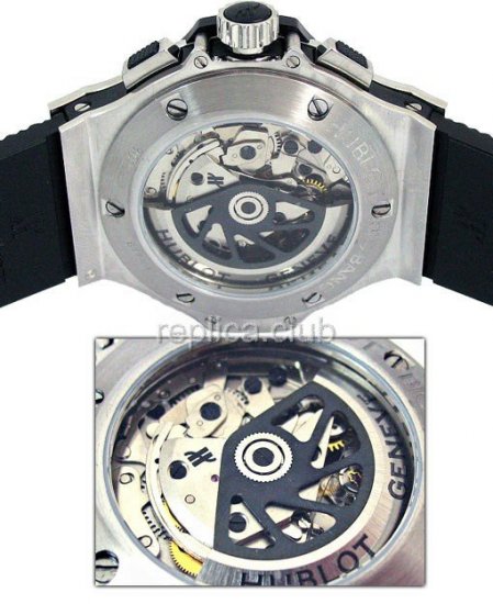 Hublot Big Bang chronographe suisse mouvements anormaux Replica Watch #2