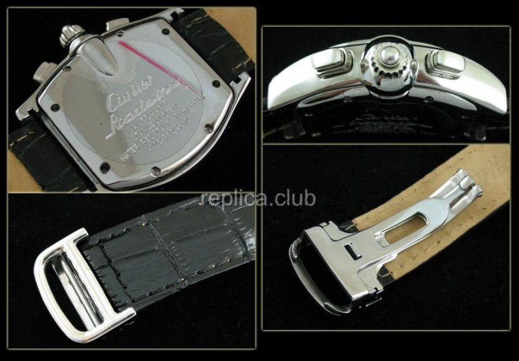 Roadster Cartier Calendrier Replica Watch #4