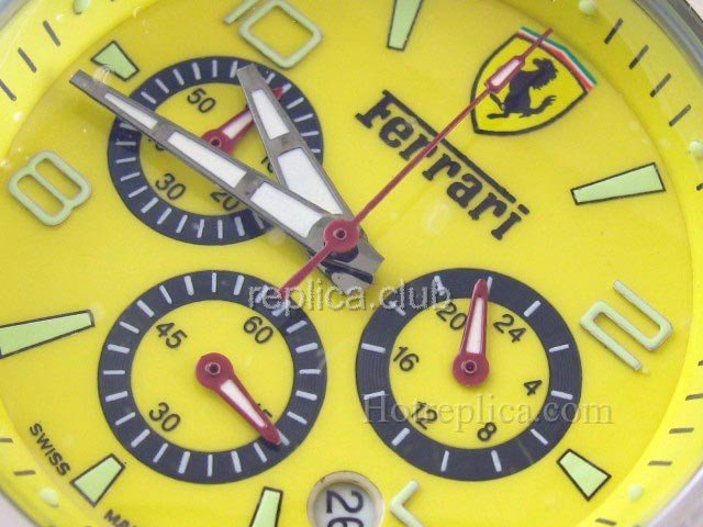 Regarder Ferrari Replica Chronographe #4